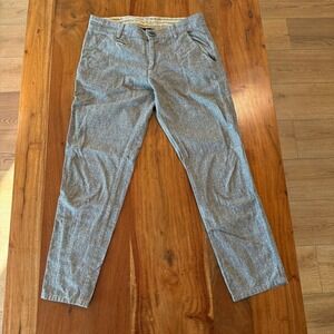 Feral Childe Women's Brown/Gray Cropped Trouser Size XS